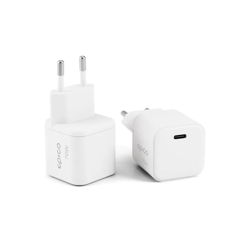 EPICO UltraBoost Micro 70W GaN AVS dinamikus töltőadapter - fehér